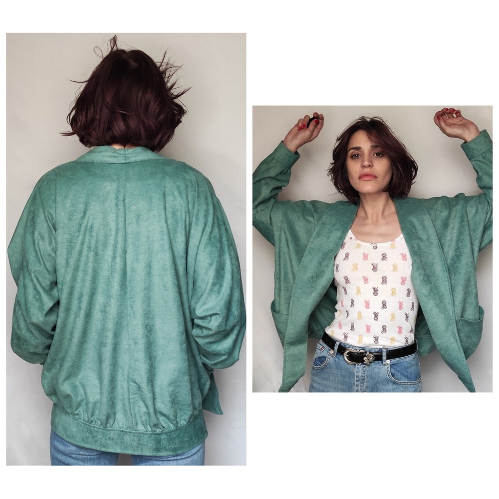 Green velvet piece